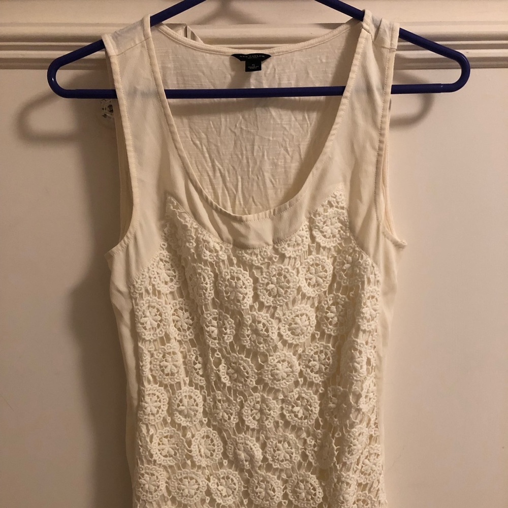 Ann Taylor cream top